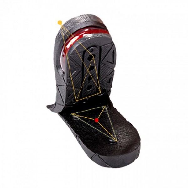 Unisex 3CM - 7.5CM Half Height Increasin Insoles Adjustable Elevator Shoes