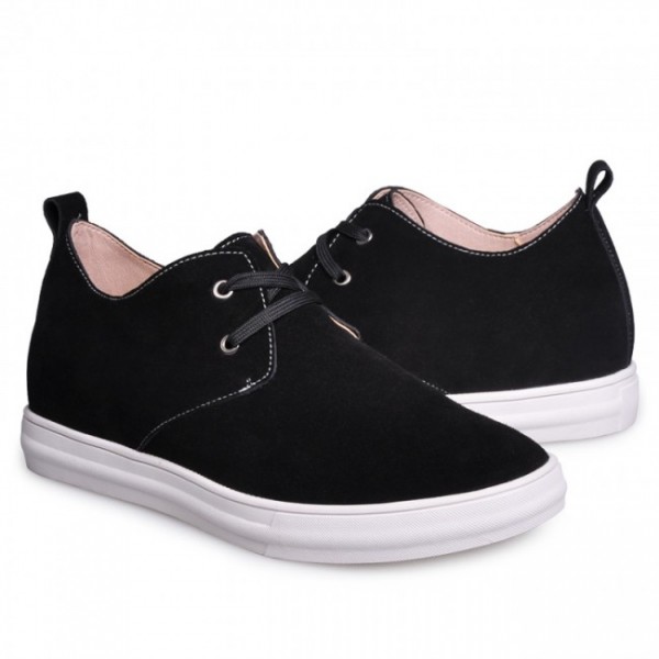 2.36Inches/6CM Black British Elevated Board Shoes