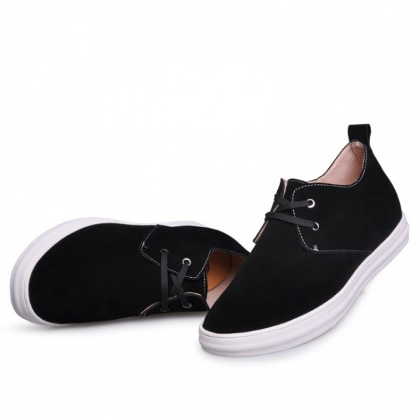 2.36Inches/6CM Black British Elevated Board Shoes