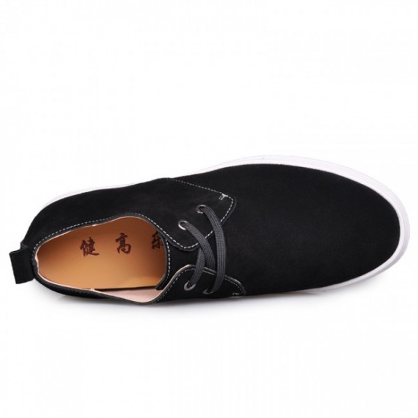 2.36Inches/6CM Black British Elevated Board Shoes