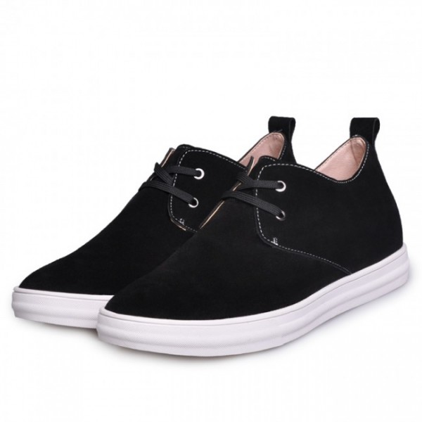 2.36Inches/6CM Black British Elevated Board Shoes